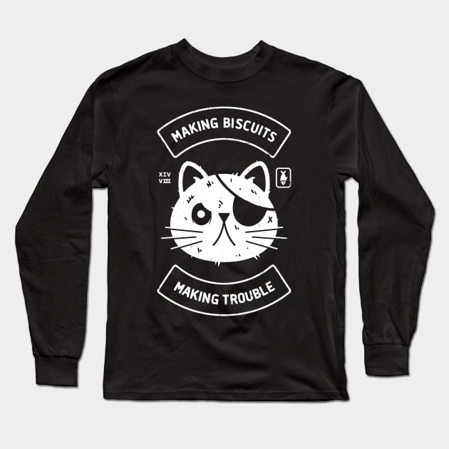 Making Biscuits Long Sleeve T-Shirt by FourteenEight